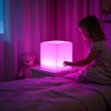 Mr.Go 12-inch Rechargeable Magic LED Light Cube Stool with Remote