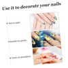 TOVINANNA 3pcs Nail Stamping Plates Template for DIY Nail Art