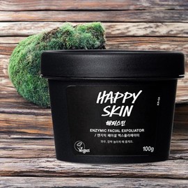 Lush Skin Moisturizing Skin Fatigue Recovery Happy Skin Facial Exfoliator 1 piece 100g / 러쉬 피부보습 피부피로회복 해피 스킨 페이셜 엑스폴리에이터 1개 100g