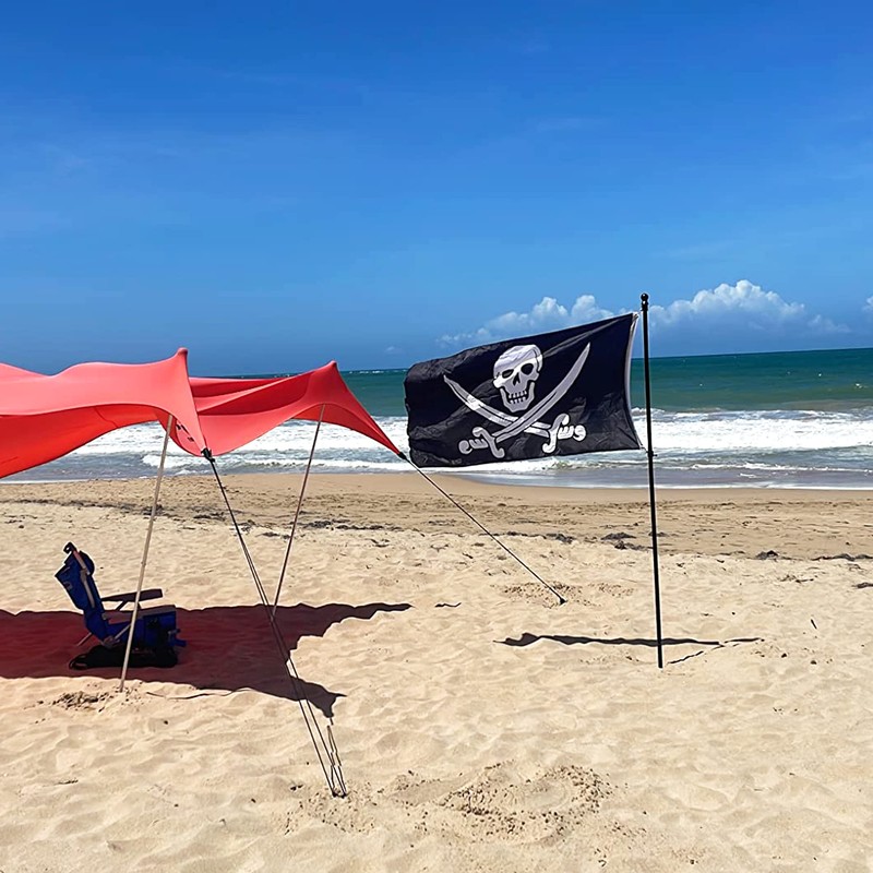 HOHAJIU Pirate Flag Jack Rackham Flag 3 X 5 Ft