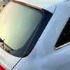 2pcs Rear Back Window Side Spoiler Glossy Black Maintenance Replacement