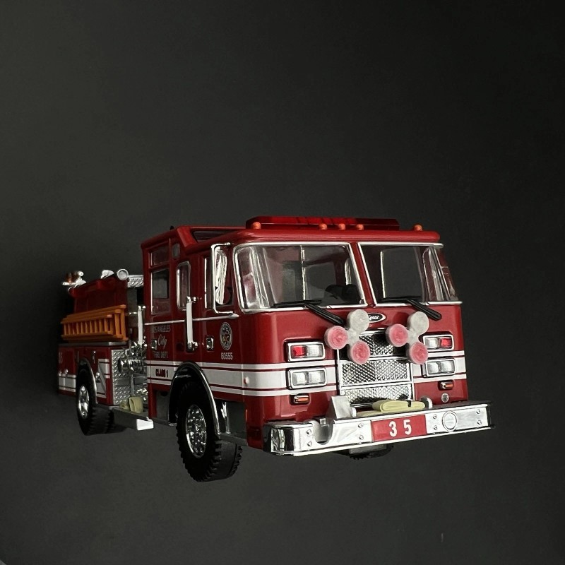 Non-operating Lightbars 2 Pack 1/64 Roto Ray Red Clear Emergency