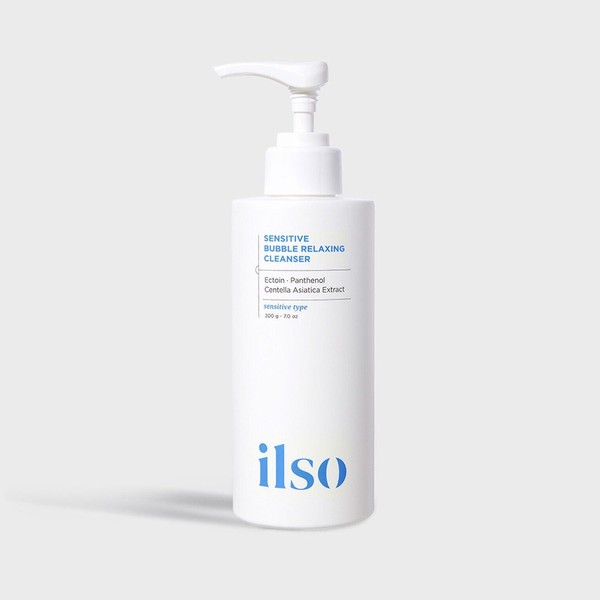 ILSO Sensitive Bubble Relaxing Cleaser 7oz / 200g K-Beauty
