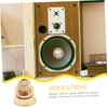 Gatuida 4pcs Speaker Isolation Spikes Copper Alloy Audio Feet for