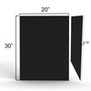 Black Foam Board 20x30 Presentation Foam Board, Acid Free Mounting