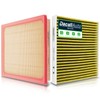 Dacall Activated Carbon Cabin & Engine Air Filter Set fit