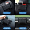 Car Side Pocket Organizer,PU Leather Car Pocket Seat Side Bag