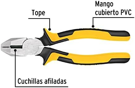 Pretul 219-PX, Pinza pelectricista 9 cabeza cuadrada Comfort Grip