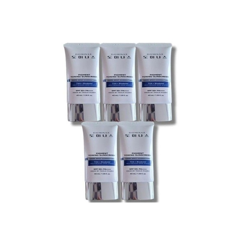 Dominas Pigment Toning Sunscreen 40ml 5pcs (50063845) / 도미나스 피그먼트