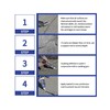 E-SDS Concrete Crack Filler Outdoor Waterproof Cement Crack Filler, Polyurethane