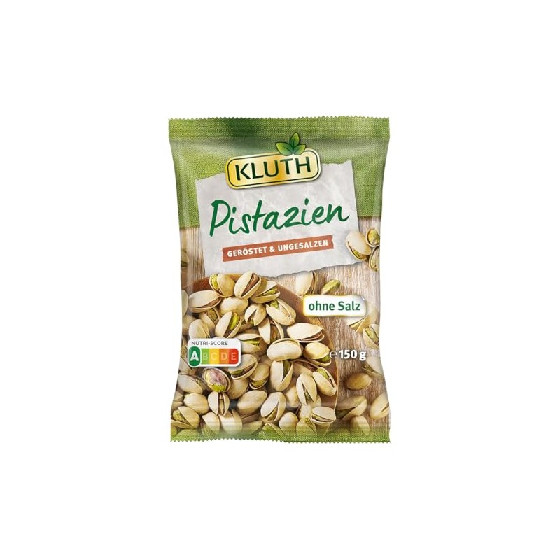 Kluth Pistachio Roasted 150 g (Pack of 1)