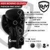 RingMaster Sports Kids Boxing Gloves Carbon Leather Training Sparring Punch