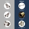 Hibbent All Metal Shower Head Holder, Solid Brass Shower Arm