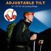 LED Headlamp Rechargeable Battery Powered Forehead 5 Light Mode 1000
