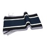 Mens Winter and Fall Cashmere Feel Blue Scarf (Navy Blue)
