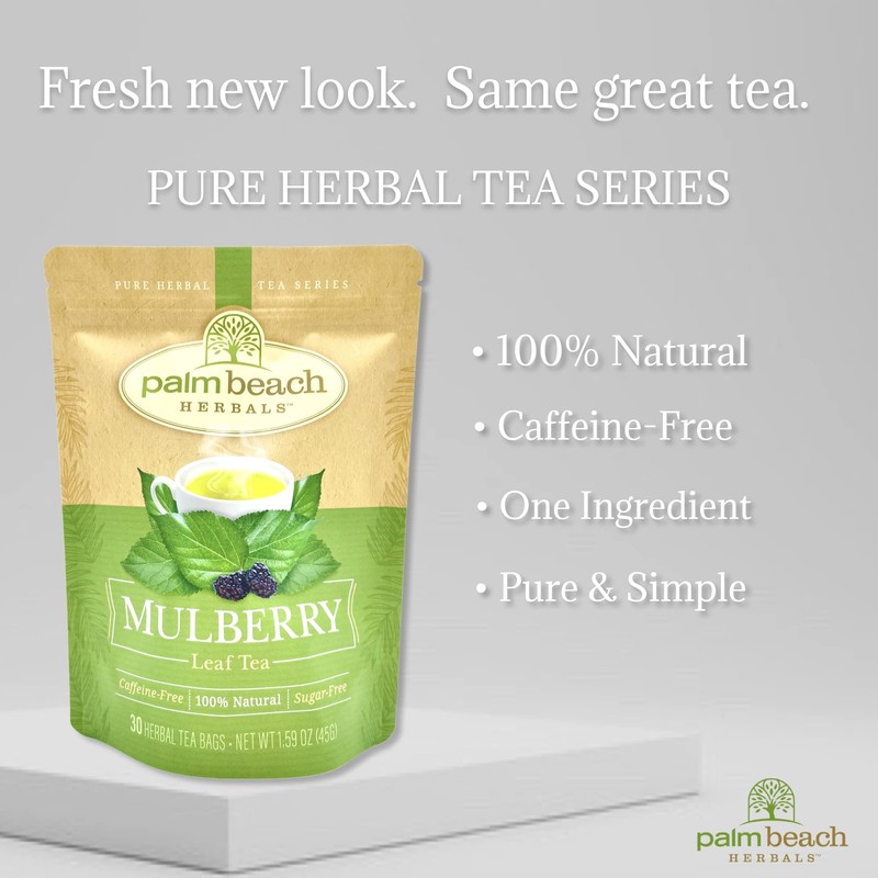 Mulberry Leaf Tea - Pure Herbal Tea Series by Palm