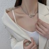 Halgio Orchan Street Necklace, Handcuffs, Women's Heart, Mine Type, Cute,
