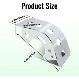 YOXUFA Chain Guard Clutch Cover For Predator 212cc 224cc KT196 CT200U Engine Mini Bike