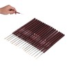 18Pcs Crochet Needle Comfortable Grip Aluminum Material Portable Sweater Needle