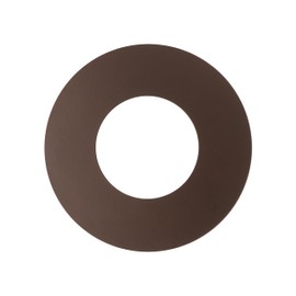 The Can Converter - 7’¾", Ceiling Medallion, for Home Improvement, Flat Round, Cover Ring for, Ceiling Lighting, Pendant Light, Ceiling Light Fixture, Hanging Light Fixture, Steel, Oil Rubbed Bronze