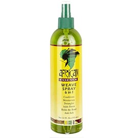 African Essence Weave Spray 6 in 1-12 Oz
