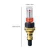 Flowmeter Regulator Sturdy Flow Meter Absorber Durable Underfloor Heating Manifold