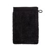 Möve Superwuschel Hand Towel, Black , 15x20 cm