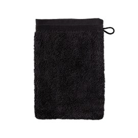 Möve Superwuschel Hand Towel, Black , 15x20 cm