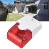 Wired Alarm System for Home Security, DC12V Mini Strobe Siren