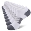 eallco 10 Pairs Ankle Socks Men Running Low Cut Socks