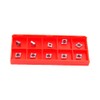 Hopson Tools CCGT060204-ALU Indexable Inserts, HM Indexable Inserts for Machining