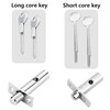 Ctyjia 2 PCS Universal Door Security Rack Bolt Key, Window