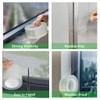 Transparent Window Weather Sealing Tape 2 Inch x 33ft Clear