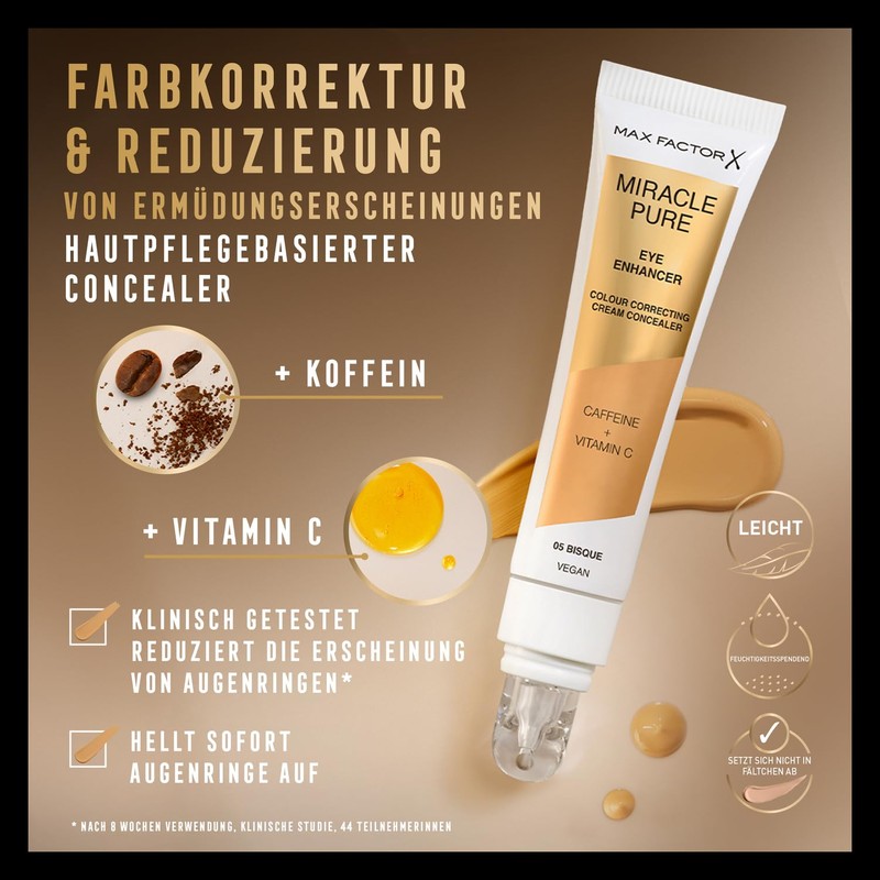 Max Factor Miracle Pure Eye Enhancer - Colour-Correcting Concealer -