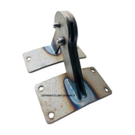 BBQgaskets.com Weber Smokey Mountain BBQ smoker Lid Hinge Mod Parts Kit  WSM 18.5 22.5 - STEEL