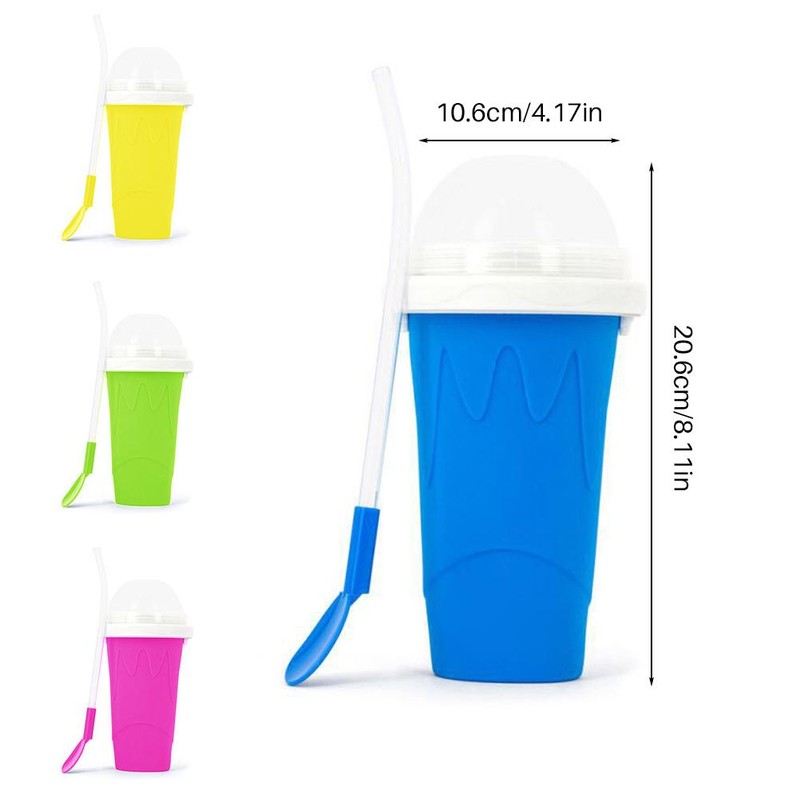 Slushy Maker Portable Travel Ice Cup DIY Homemade Freeze Drinks