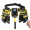 Magnetic Tool Belts for Men, 26-Pockets Oxford Fabric Tool Belt
