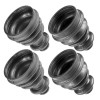Caltric New 2 Front Axle Inner and Outer CV Boot