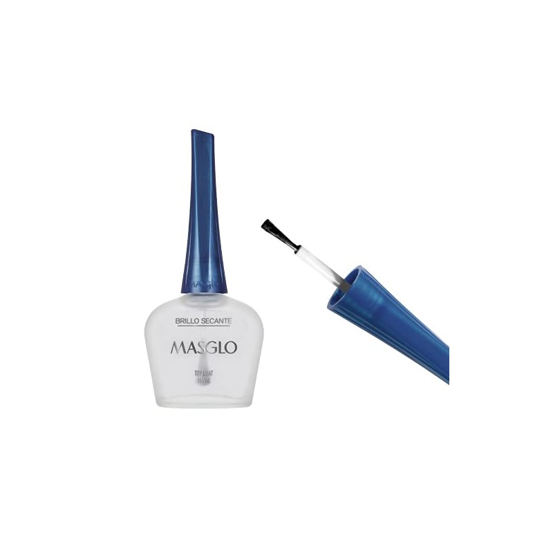 Masglo Juego de 4 esmaltes de uñas de protección y