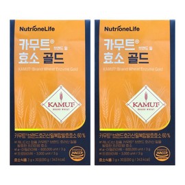 Nutrione Kamut Enzyme Gold 3g x 30 packets 2 boxes  / 뉴트리원 카무트 효소 골드 3g x 30포 2박스
