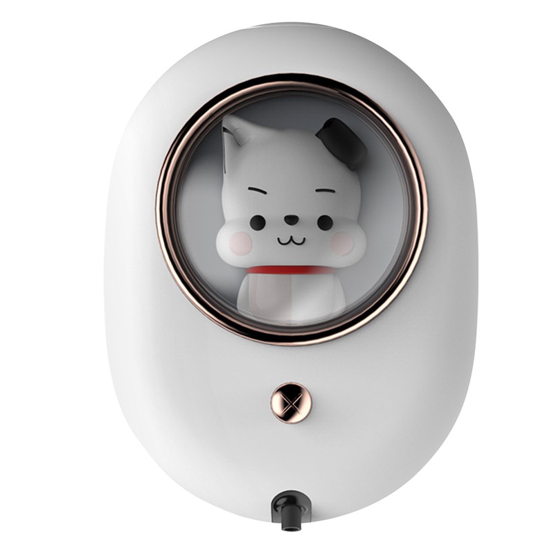 Wall Mounted Soap Dispenser Space Capsule Design Rechargeable Space Saving