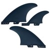 TIGRE BLANC Surf Board Fins Twin Stabilizer Mid Length General