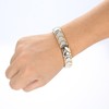 4 In 1 Men Titanium Steel Germanium Magnetic Bracelet Adjustable