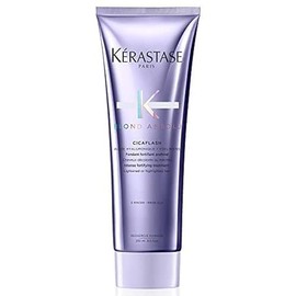 KÉRASTASE Cicaflash | Acondicionador para cabello rubio dañado o sensibilizado, repara e hidrata intensivamente el cabello | Con Ácido hialurónico Y Flor de Edelweiss | 250ml