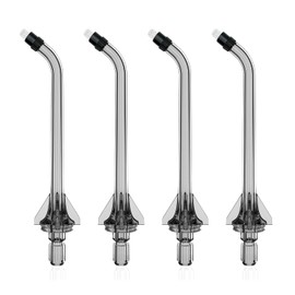 Puntas de repuesto para irrigador bucal Coslus, 4 cabezales de repuesto para ortodoncia Puntas de repuesto para irrigador bucal Punta de chorro compatible únicamente con Coslus F5020E