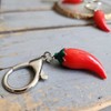 고품질 고추모양 키홀더 고추 키링 남친 (WFJESAG) High-Quality Chili-Shaped Keyholder Chili Key Ring Boyfriend (WFJESAG)