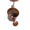 Rain Chain Watering Can Bucket Shaped Decorative 6 Cups Rainwater