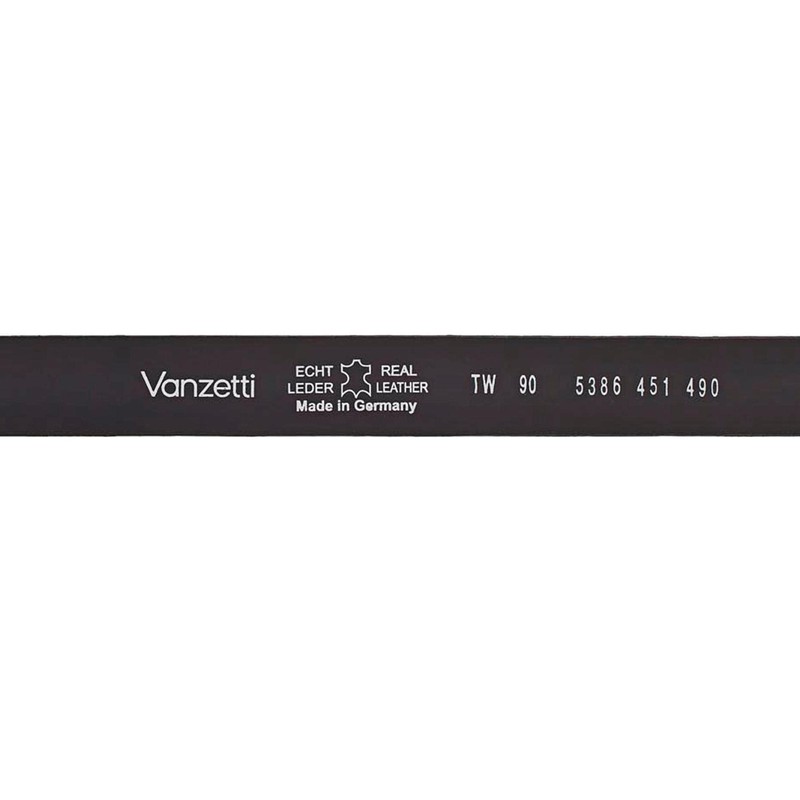 Vanzetti Women's Belt Leather Marine Booster 35 mm Full Leather