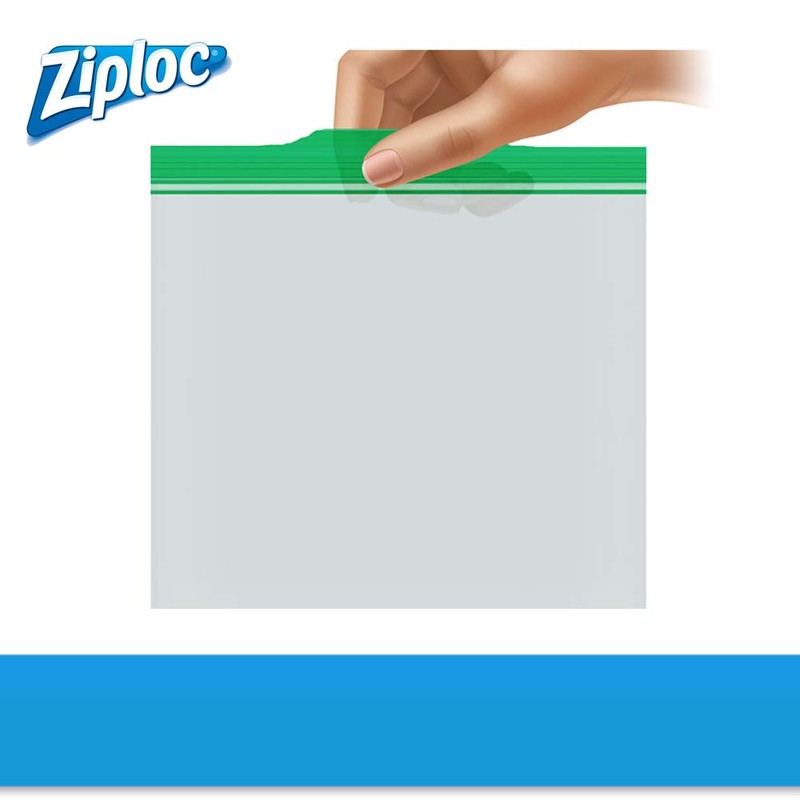 Ziploc Bolsa Reutilizable para Sandwich 100 bolsas