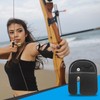 PATIKIL 2 Layer Leather Archery Finger Tabs, Finger Protective Gear